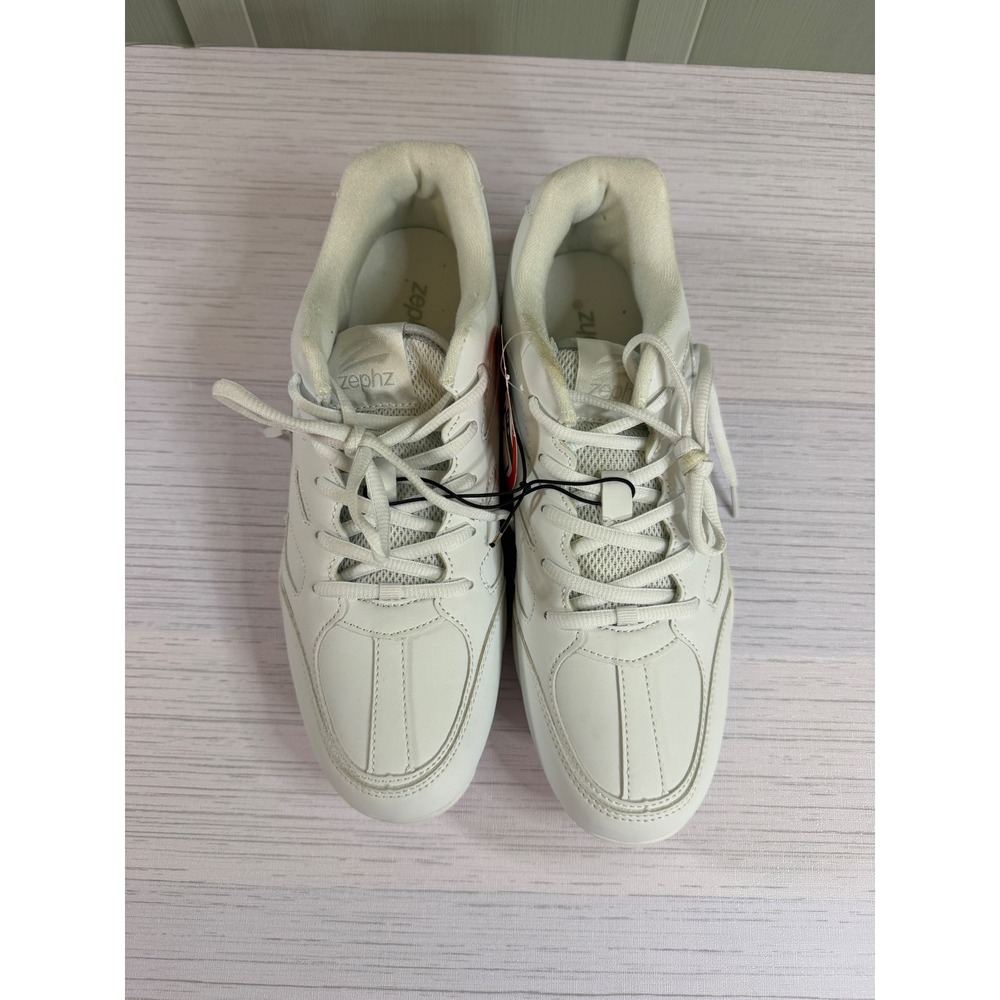 Zephz Butterfly Cheer Shoes White Synthetic Low Top Sneakers CH0035L Size 11 - Picture 5 of 5